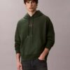 Hanorac cu glugă din fleece premium Monologo