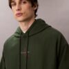 Hanorac cu glugă din fleece premium Monologo