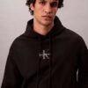 Hanorac cu glugă din fleece premium Monologo