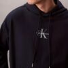 Hanorac cu glugă din fleece premium Monologo