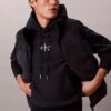 Hanorac cu glugă din fleece premium Monologo
