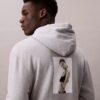 Hanorac cu glugă și imprimeu din fleece Kate Moss Hanorac cu glugă și imprimeu din fleece Kate Moss