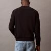 Hanorac cu guler rotund din fleece cu logo din arhivă Hanorac cu guler rotund din fleece cu logo din arhivă