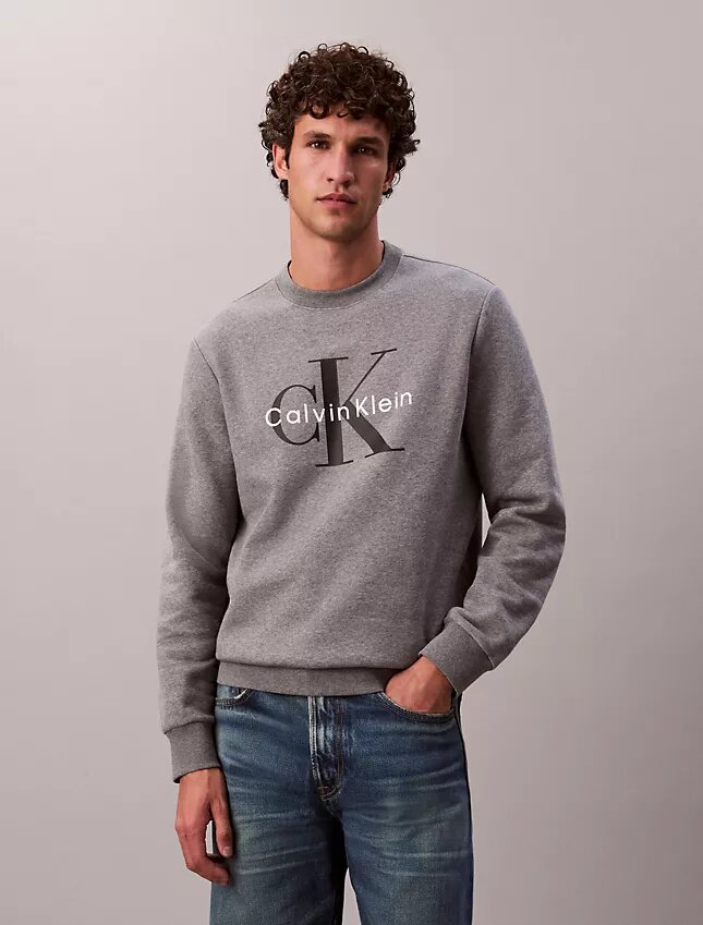 Hanorac cu guler rotund din fleece Monologo Hanorac cu guler rotund din fleece Monologo