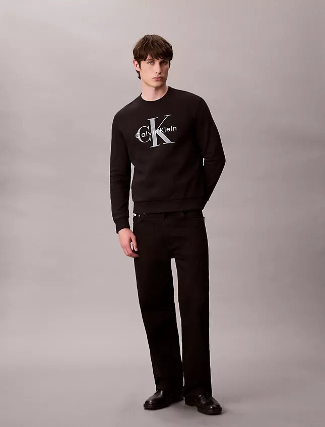 Hanorac cu guler rotund din fleece Monologo Hanorac cu guler rotund din fleece Monologo