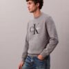 Hanorac cu guler rotund din fleece Monologo Hanorac cu guler rotund din fleece Monologo