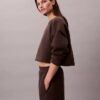 Hanorac de dormit matlasat din fleece
