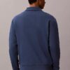 Hanorac din fleece cu logo arhivă și fermoar pe un sfert