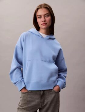 Hanorac din fleece cu logo din arhivă