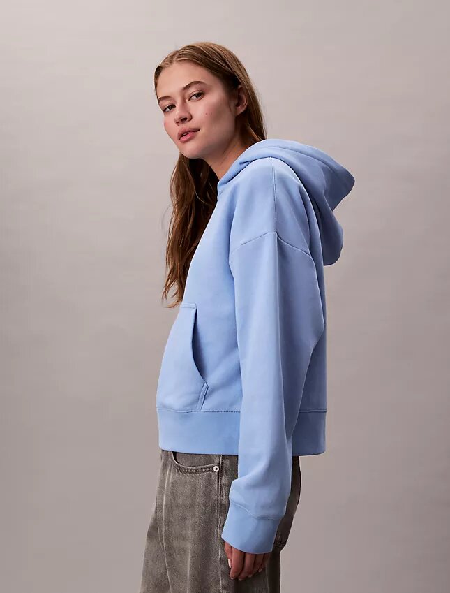 Hanorac din fleece cu logo din arhivă Hanorac din fleece cu logo din arhivă