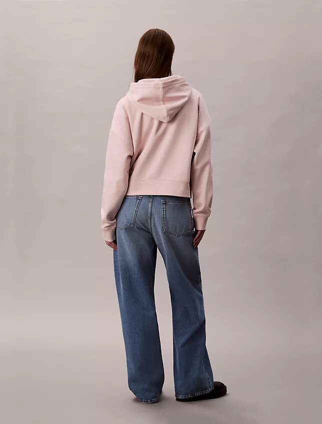 Hanorac din fleece cu logo din arhivă Hanorac din fleece cu logo din arhivă
