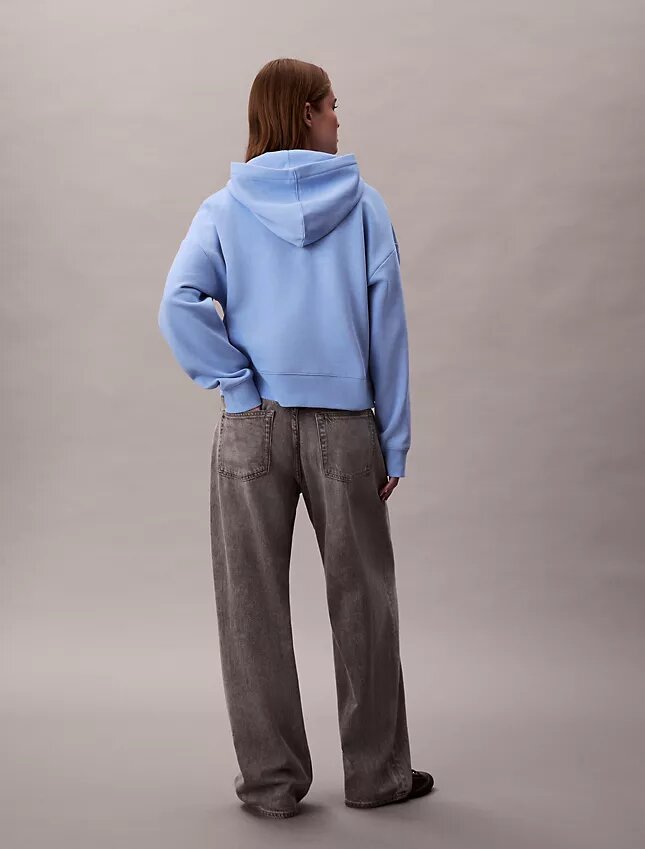 Hanorac din fleece cu logo din arhivă Hanorac din fleece cu logo din arhivă