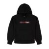 Hanorac din fleece cu logo grafic pentru fete
