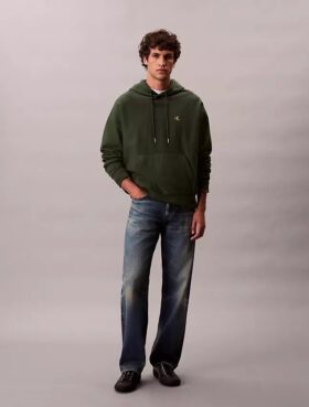 Hanorac din fleece cu Monogram, din material terry premium, cu croială lejeră