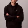 Hanorac din fleece cu Monogram, din material terry premium, cu croială lejeră Hanorac din fleece cu Monogram, din material terry premium, cu croială lejeră