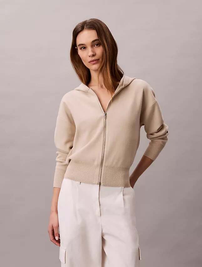 Hanorac din tricot relaxat Hanorac din tricot relaxat