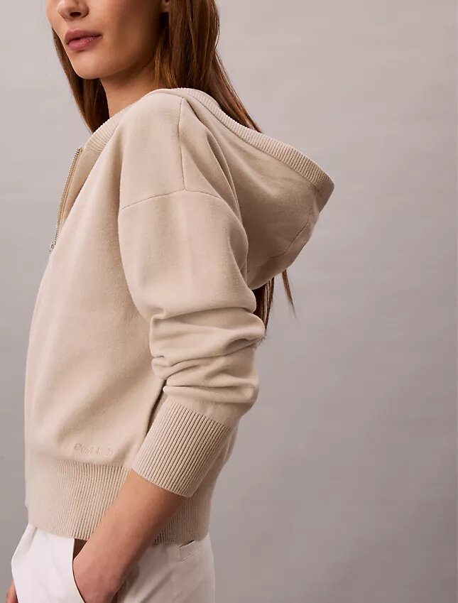 Hanorac din tricot relaxat Hanorac din tricot relaxat