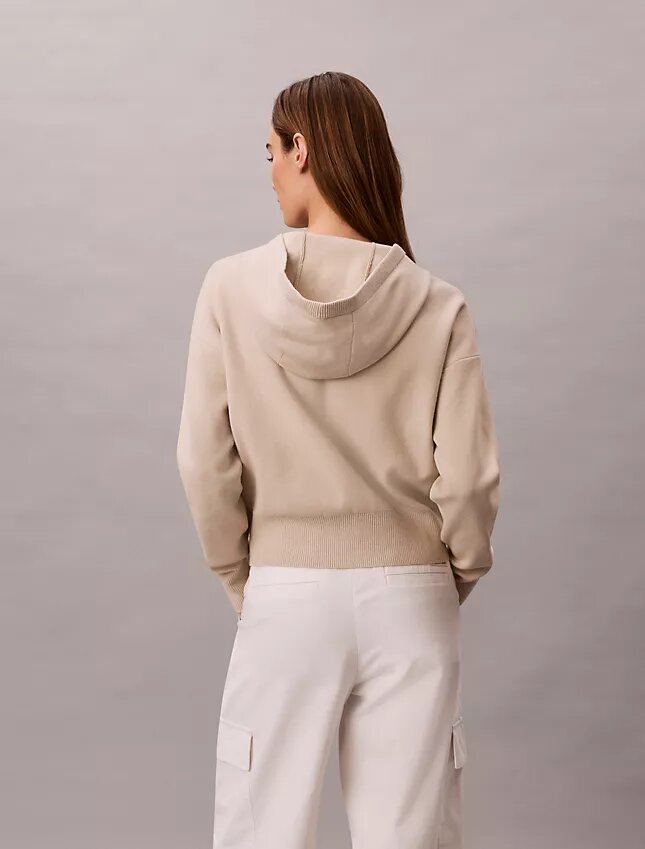 Hanorac din tricot relaxat Hanorac din tricot relaxat