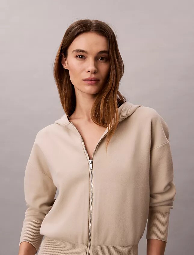 Hanorac din tricot relaxat Hanorac din tricot relaxat