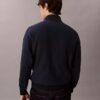 Hanorac Monologo Premium Terry cu fermoar pe un sfert