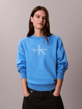 Hanorac relaxat din fleece Monologo