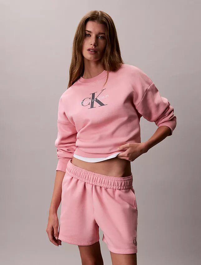 Hanorac relaxat din fleece Monologo Hanorac relaxat din fleece Monologo