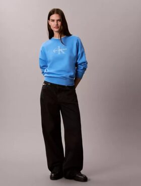Hanorac relaxat din fleece Monologo
