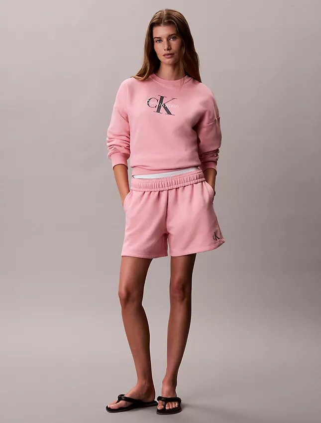Hanorac relaxat din fleece Monologo Hanorac relaxat din fleece Monologo