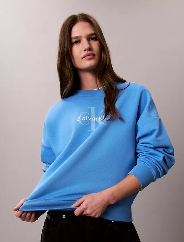 Hanorac relaxat din fleece Monologo Hanorac relaxat din fleece Monologo