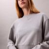 Hanorac scurt din bumbac French Terry, cu croială lejeră Hanorac scurt din bumbac French Terry, cu croială lejeră
