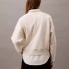 Hanorac scurt din fleece cu Monogram