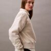 Hanorac scurt din fleece cu Monogram