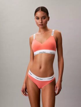Icon Bralette din bumbac și Modal, cu căptușeală ușoară