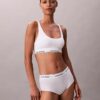 Icon Bralette din bumbac și Modal, cu căptușeală ușoară
