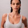 Icon Bralette din bumbac și Modal, cu căptușeală ușoară