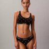 Icon Bralette din bumbac și Modal, cu căptușeală ușoară