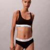 Icon Bralette din bumbac și Modal, cu căptușeală ușoară