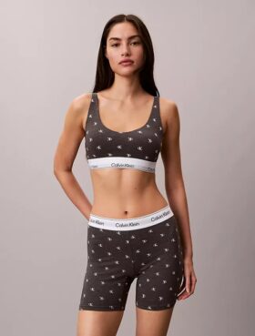 Icon Bralette din bumbac și Modal, cu căptușeală ușoară