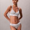 Icon Bralette din bumbac și Modal, cu căptușeală ușoară
