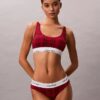 Icon Bralette din bumbac și Modal, cu căptușeală ușoară
