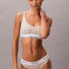 Icon Bralette din bumbac și Modal, cu căptușeală ușoară