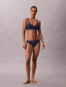 Icon Bralette din bumbac și Modal, cu căptușeală ușoară