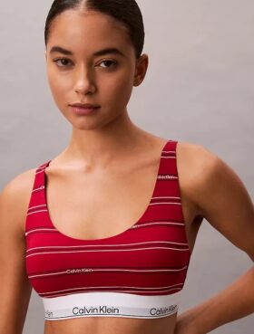 Icon Bralette din bumbac și Modal, cu căptușeală ușoară