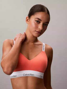 Icon Bralette din bumbac și Modal, cu căptușeală ușoară