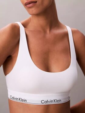 Icon Bralette din bumbac și Modal, cu căptușeală ușoară