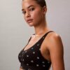 Icon Bralette din bumbac și Modal, cu căptușeală ușoară