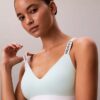 Icon Bralette din bumbac și Modal, cu căptușeală ușoară