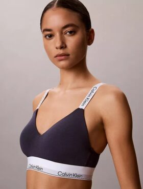 Icon Bralette din bumbac și Modal, cu căptușeală ușoară