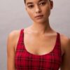 Icon Bralette din bumbac și Modal, cu căptușeală ușoară