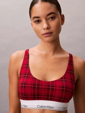 Icon Bralette din bumbac și Modal, cu căptușeală ușoară